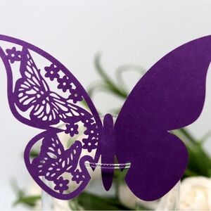 3D butterfly Name Seat Place Cards for wedding